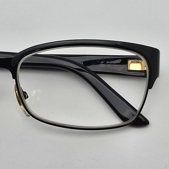Gucci GG4214 GB5 Gloss Black Eyeglasses Frame w/ Flexhinge and Case Italy 54mm - Picture 12 of 15